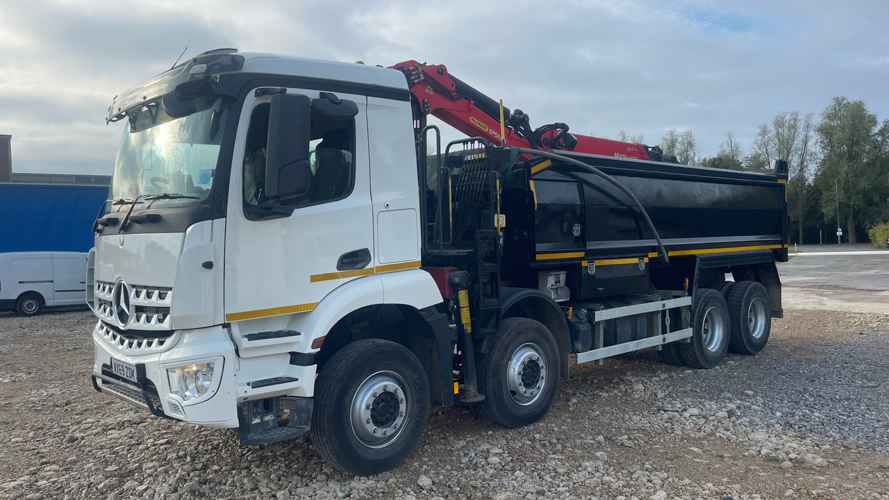 MERCEDES-BENZ AROCS - قلابات, شاحنة كرين: صور 2 MERCEDES-BENZ AROCS - قلابات, شاحنة كرين: صور 2