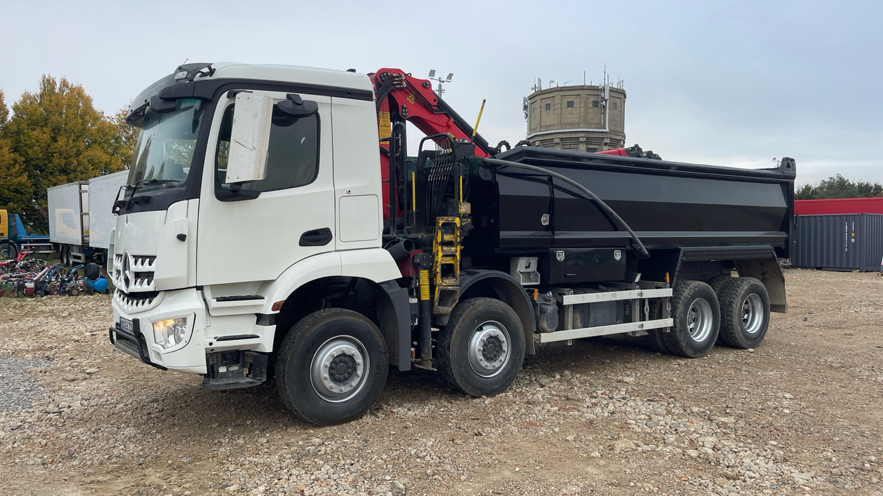 MERCEDES-BENZ AROCS - قلابات, شاحنة كرين: صور 2 MERCEDES-BENZ AROCS - قلابات, شاحنة كرين: صور 2