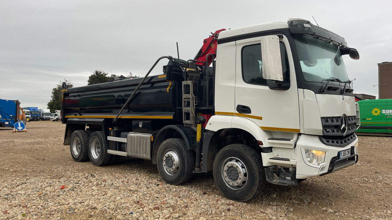MERCEDES-BENZ AROCS - قلابات, شاحنة كرين: صور 1 MERCEDES-BENZ AROCS - قلابات, شاحنة كرين: صور 1