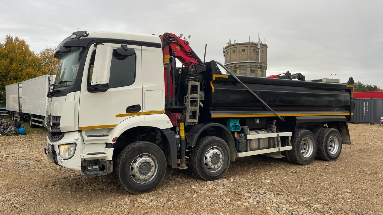 MERCEDES-BENZ AROCS - قلابات, شاحنة كرين: صور 2 MERCEDES-BENZ AROCS - قلابات, شاحنة كرين: صور 2