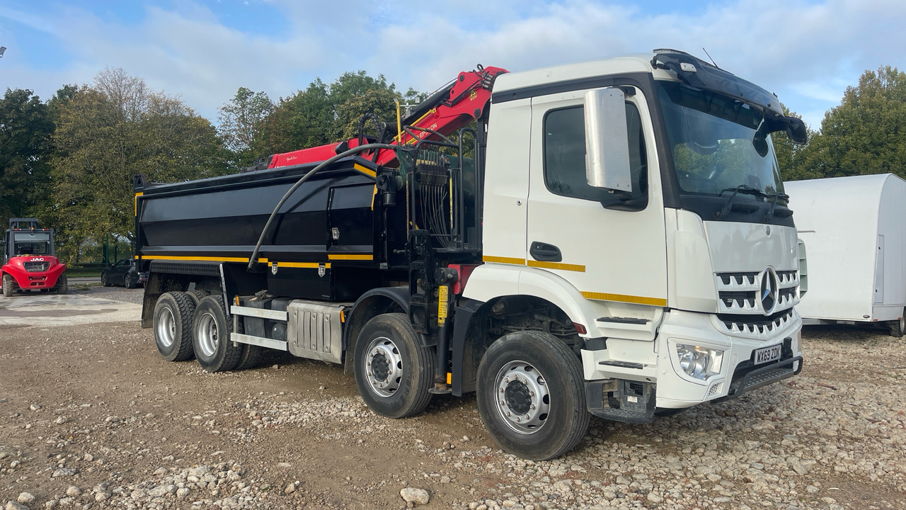 MERCEDES-BENZ AROCS - قلابات, شاحنة كرين: صور 1 MERCEDES-BENZ AROCS - قلابات, شاحنة كرين: صور 1