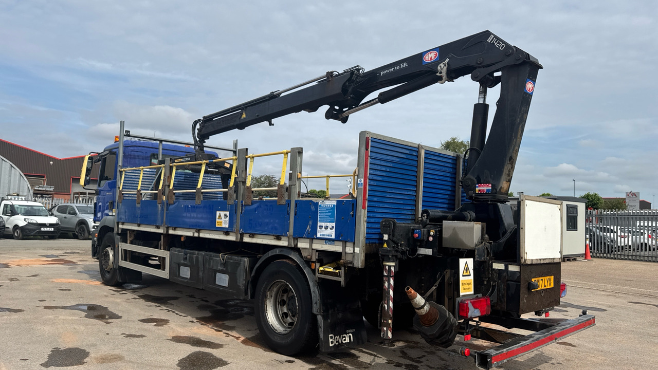 Man TGM 18.250 - شاحنات مسطحة, شاحنة كرين: صور 3 Man TGM 18.250 - شاحنات مسطحة, شاحنة كرين: صور 3