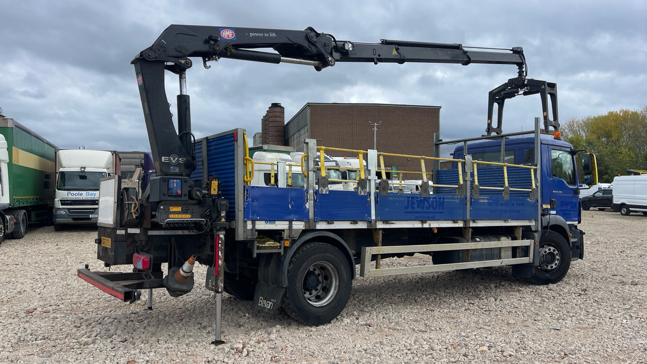 Man TGM 18.250 - شاحنات مسطحة, شاحنة كرين: صور 4 Man TGM 18.250 - شاحنات مسطحة, شاحنة كرين: صور 4