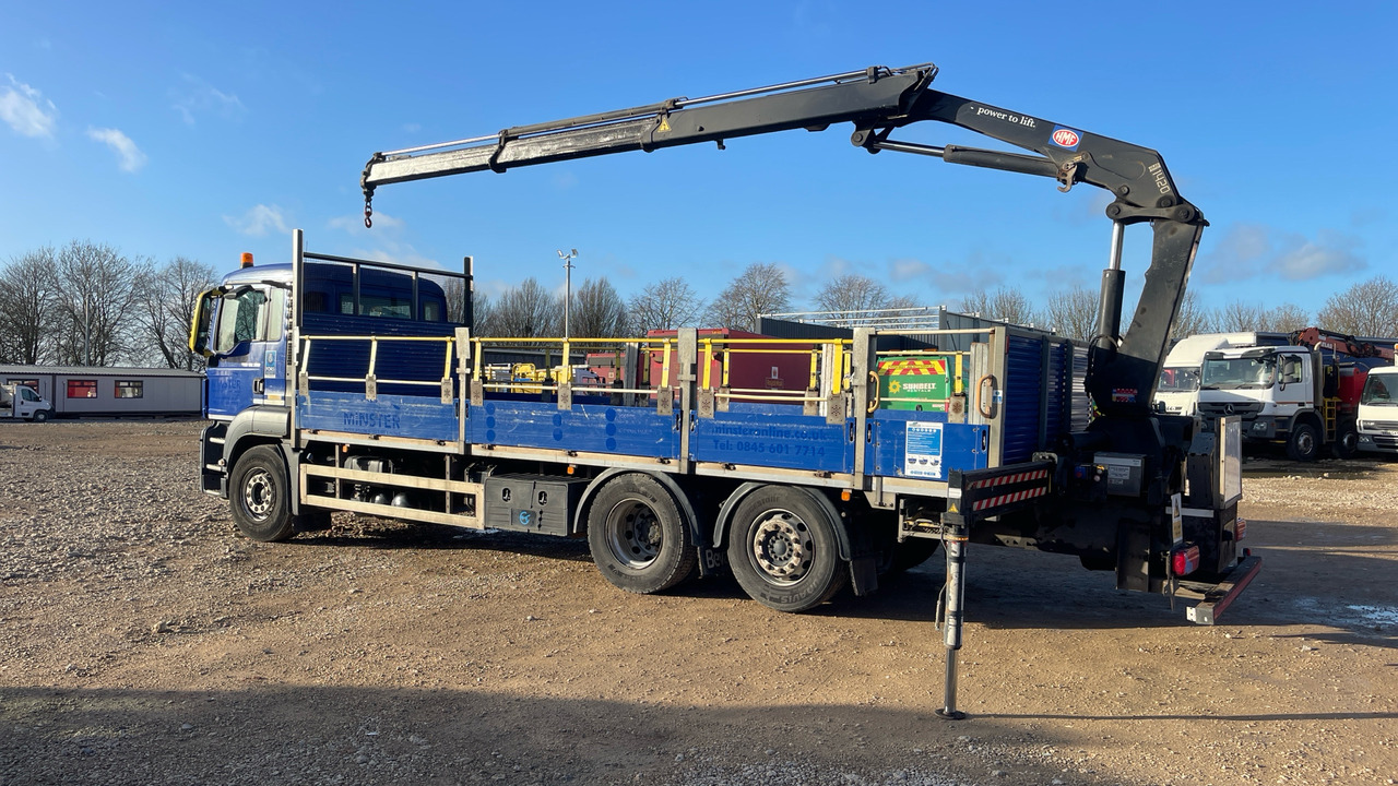 Man TGS 26.360 - شاحنات مسطحة, شاحنة كرين: صور 3 Man TGS 26.360 - شاحنات مسطحة, شاحنة كرين: صور 3