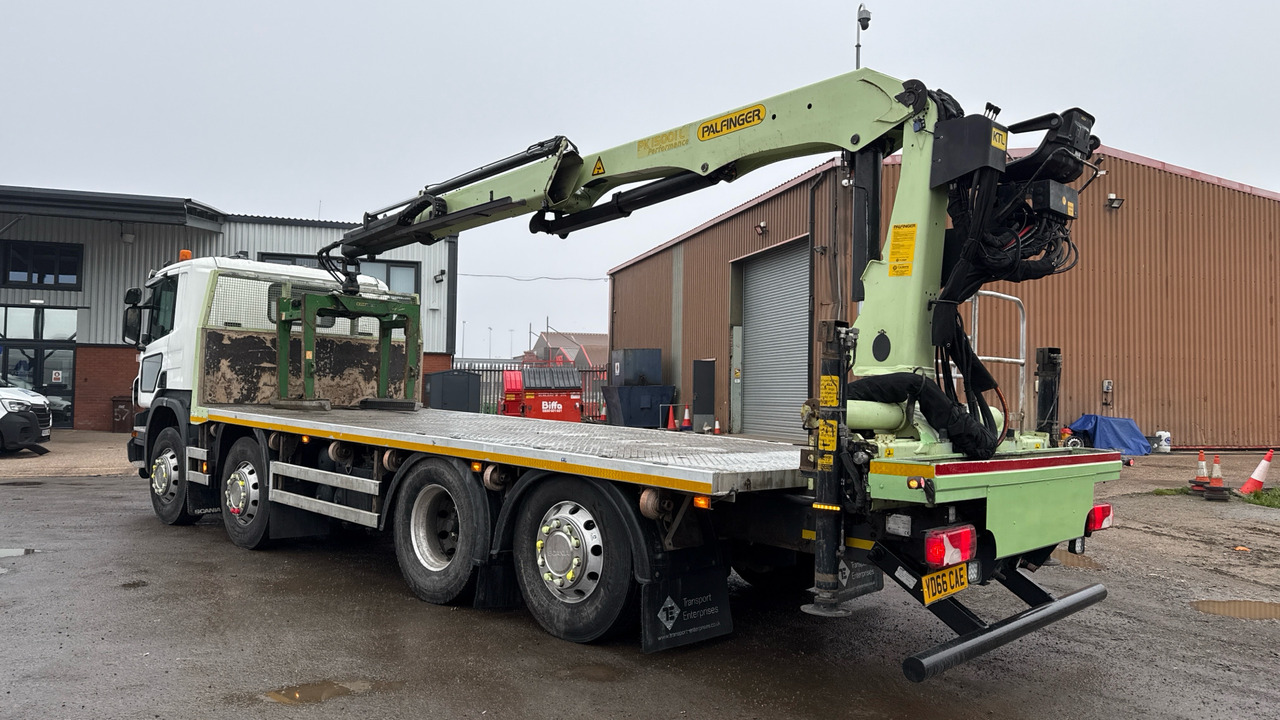 SCANIA P 450 - شاحنات مسطحة, شاحنة كرين: صور 3 SCANIA P 450 - شاحنات مسطحة, شاحنة كرين: صور 3