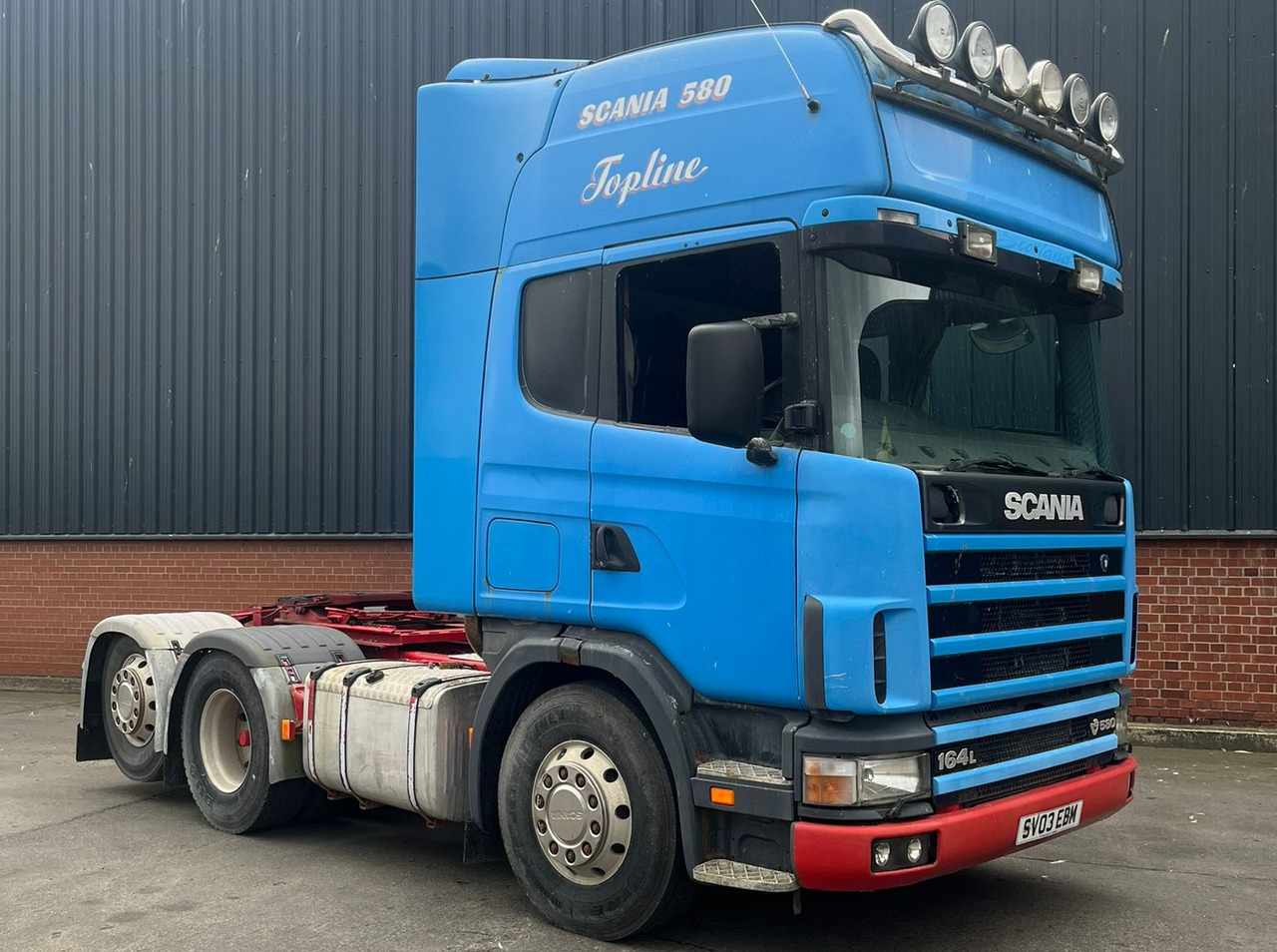 SCANIA R164.580 TOPLINE - شاحنة جرار: صور 2 SCANIA R164.580 TOPLINE - شاحنة جرار: صور 2