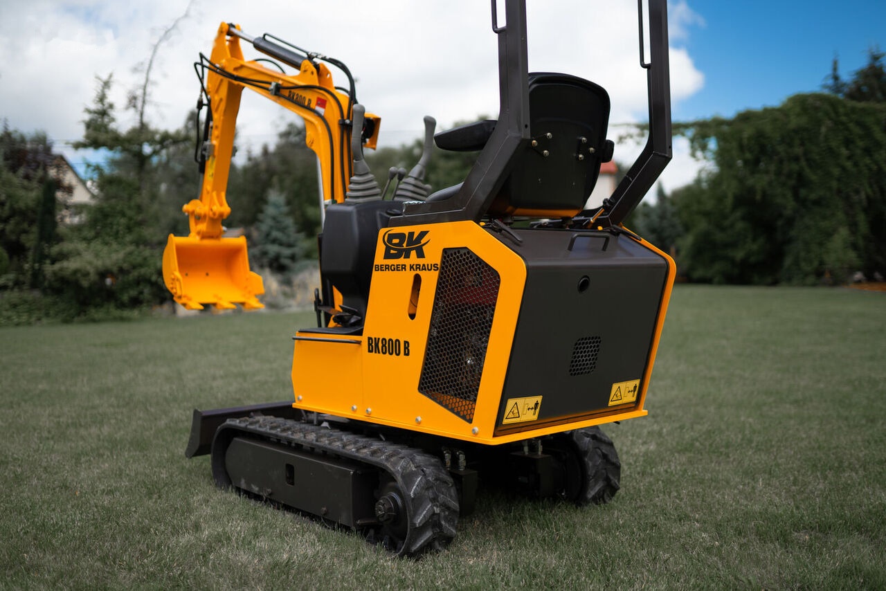 Berger Kraus BK800B Nowa minikoparka Mini excavator - حفارة مصغرة: صور 2 Berger Kraus BK800B Nowa minikoparka Mini excavator - حفارة مصغرة: صور 2