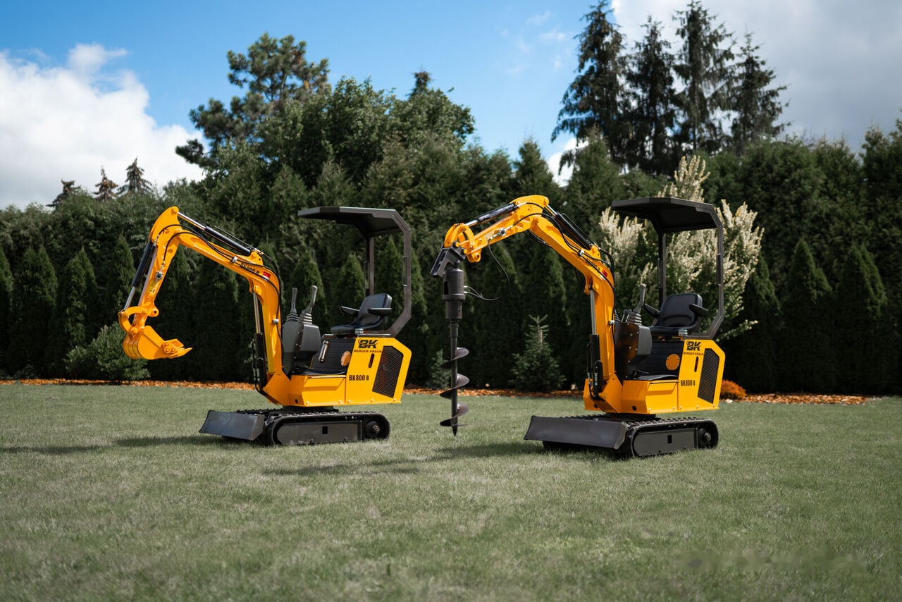 حفارة مصغرة جديد Berger Kraus Mini Excavator BK800B with FULL equipment: صور 6