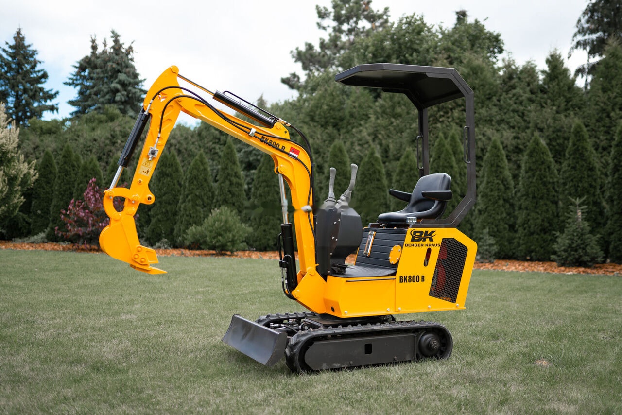 Berger Kraus Mini Excavator BK800B with FULL equipment - حفارة مصغرة: صور 2 Berger Kraus Mini Excavator BK800B with FULL equipment - حفارة مصغرة: صور 2
