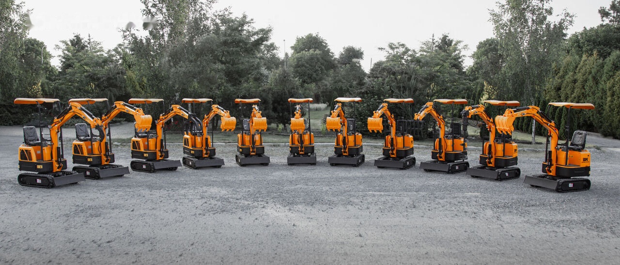حفارة مصغرة جديد Berger Kraus Mini Excavator BK800B with FULL equipment: صور 8