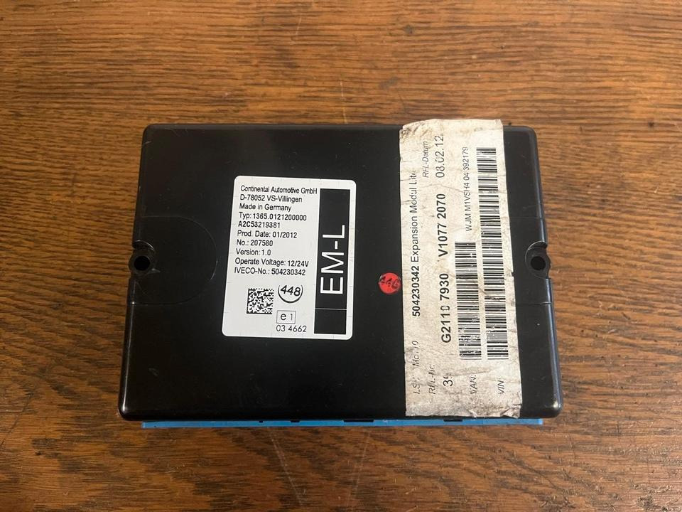 IVECO Continental EM-L Steuergerät 504230342 - كتلة التحكم: صور 2 IVECO Continental EM-L Steuergerät 504230342 - كتلة التحكم: صور 2
