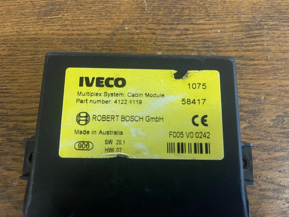 IVECO Multiplex System Cabin Module Steuergerät 41221119 - كتلة التحكم: صور 3 IVECO Multiplex System Cabin Module Steuergerät 41221119 - كتلة التحكم: صور 3