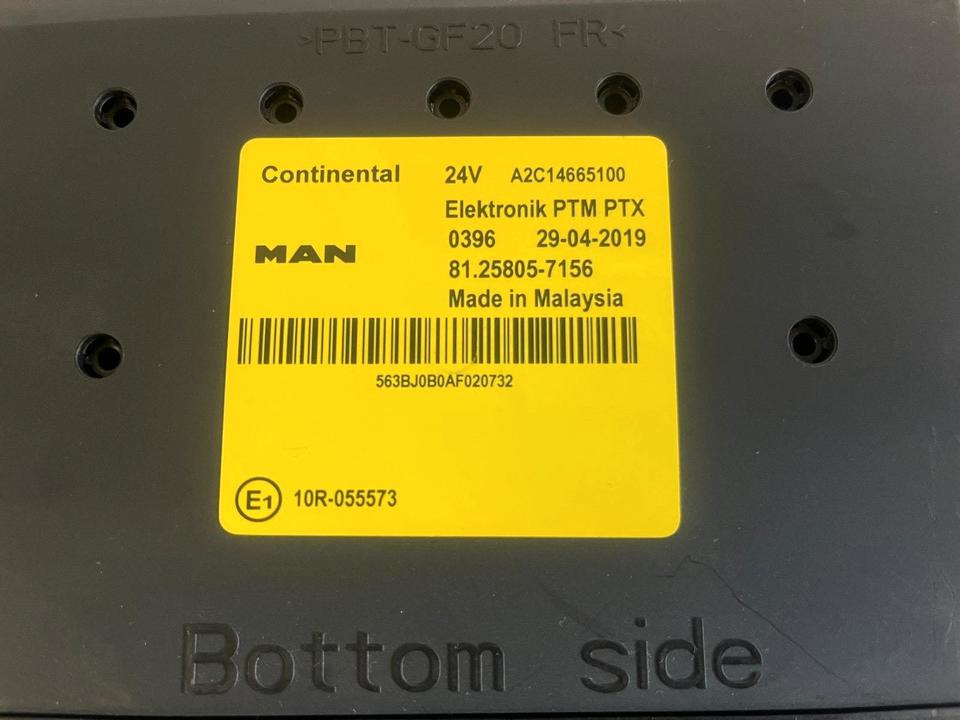 MAN Continental Elektronik PTM PTX Steuergerät 81.25805-7156 - كتلة التحكم - شاحنة: صور 3 MAN Continental Elektronik PTM PTX Steuergerät 81.25805-7156 - كتلة التحكم - شاحنة: صور 3