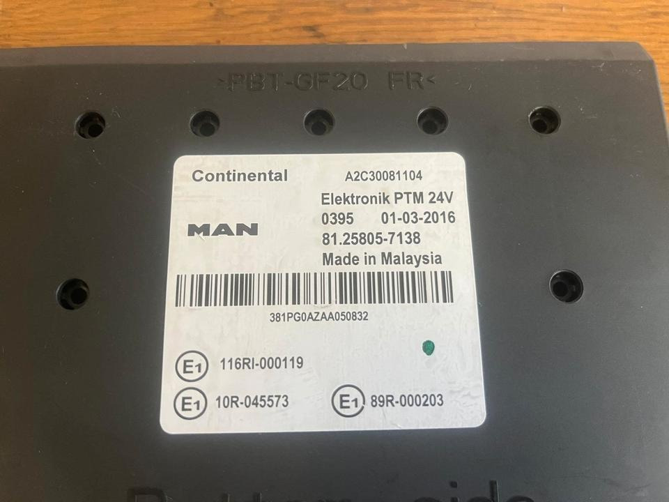 MAN Continental Elektronik PTM Steuergerät 81.25805-7138 - قطع الغيار: صور 3 MAN Continental Elektronik PTM Steuergerät 81.25805-7138 - قطع الغيار: صور 3