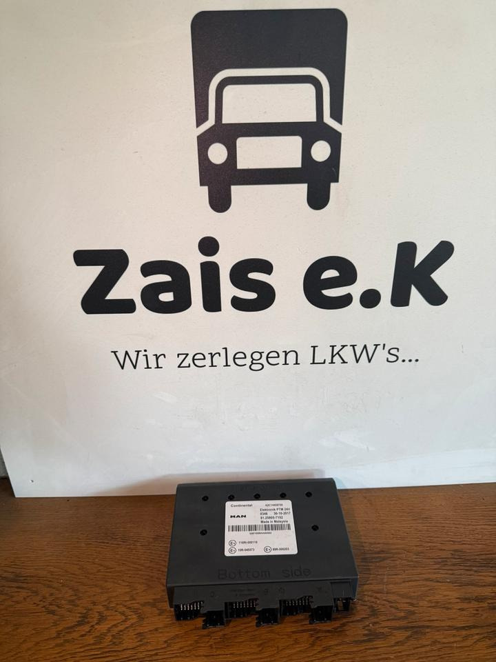 MAN Continental Elektronik PTM Steuergerät 81.25805-7152 - كتلة التحكم - شاحنة: صور 1 MAN Continental Elektronik PTM Steuergerät 81.25805-7152 - كتلة التحكم - شاحنة: صور 1