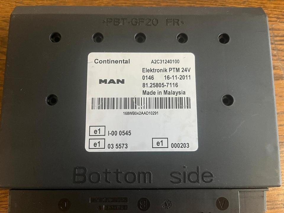 MAN Continental Elektronik PTM Steuergerät 81258057116 - قطع الغيار: صور 3 MAN Continental Elektronik PTM Steuergerät 81258057116 - قطع الغيار: صور 3
