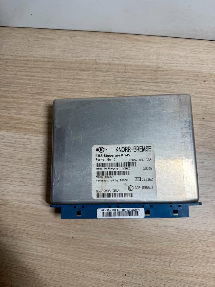 MAN KNORR-BREMSE EBS Steuergerät 81.25808-7064 - كتلة التحكم - شاحنة: صور 2 MAN KNORR-BREMSE EBS Steuergerät 81.25808-7064 - كتلة التحكم - شاحنة: صور 2