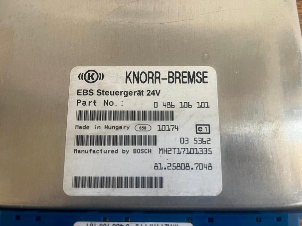 MAN Knorr-bremse EBS Steuergerät 81.25808.7048 - كتلة التحكم - شاحنة: صور 3 MAN Knorr-bremse EBS Steuergerät 81.25808.7048 - كتلة التحكم - شاحنة: صور 3