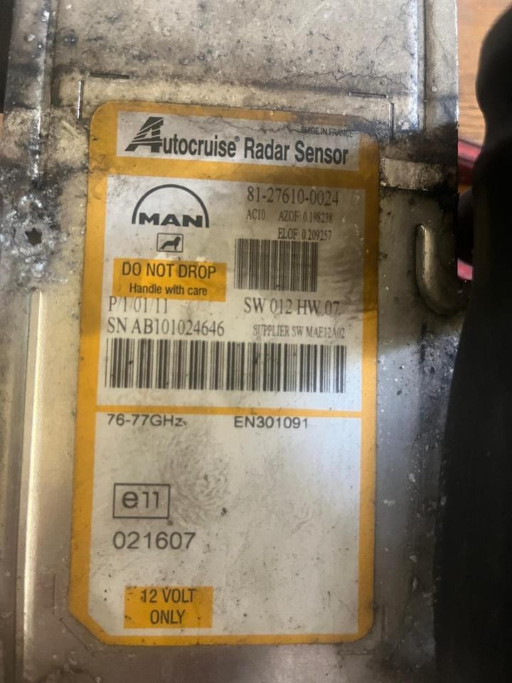 MAN Radarsensor 81276100024 - مِکشاف - شاحنة: صور 3 MAN Radarsensor 81276100024 - مِکشاف - شاحنة: صور 3