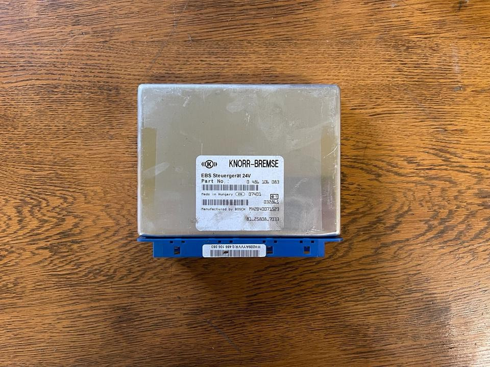 MAN TGX TGL Knorr-Bremse EBS Elektronik 81258087033 - كتلة التحكم - شاحنة: صور 1 MAN TGX TGL Knorr-Bremse EBS Elektronik 81258087033 - كتلة التحكم - شاحنة: صور 1
