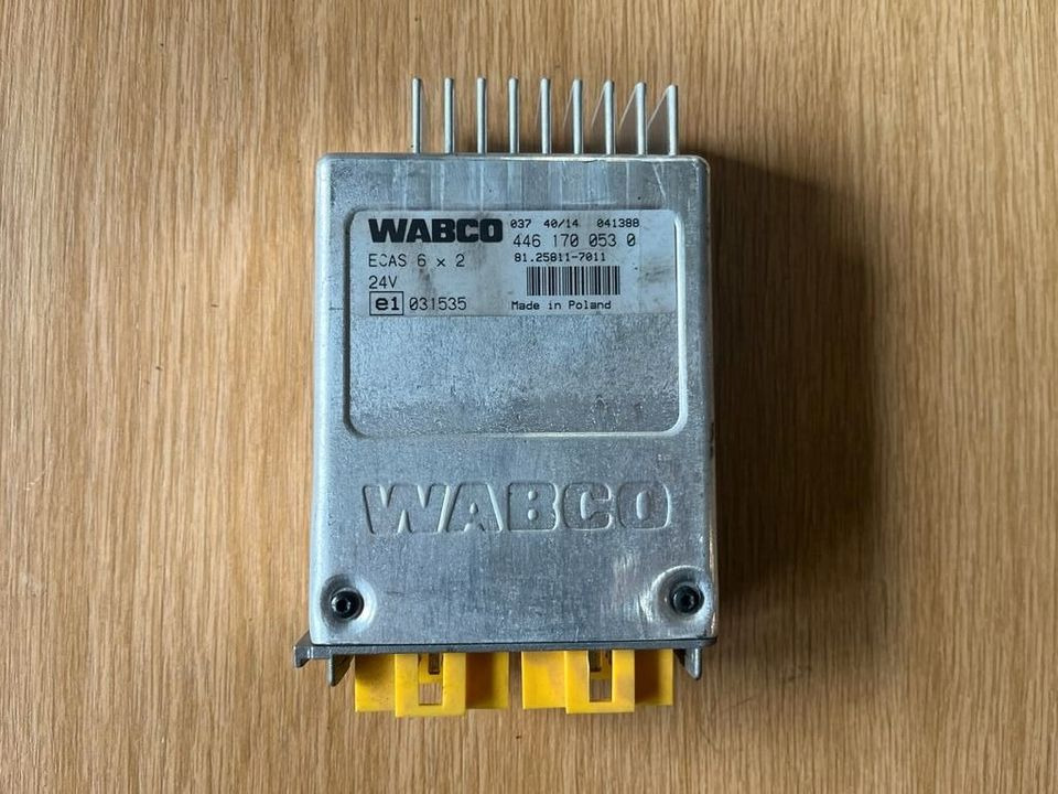 MAN WABCO ECAS 6x2 Steuergerät 81.25811-7011 - كتلة التحكم - شاحنة: صور 1 MAN WABCO ECAS 6x2 Steuergerät 81.25811-7011 - كتلة التحكم - شاحنة: صور 1