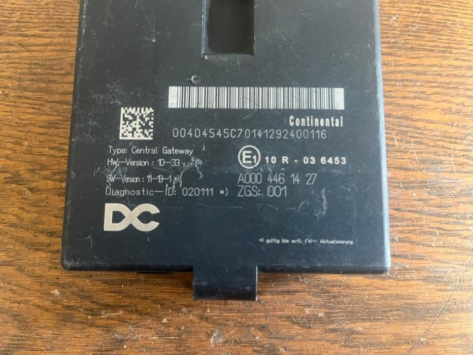 Mercedes Actros MP4 Central Gateway Steuergerät A0004461427 - كتلة التحكم - شاحنة: صور 3 Mercedes Actros MP4 Central Gateway Steuergerät A0004461427 - كتلة التحكم - شاحنة: صور 3