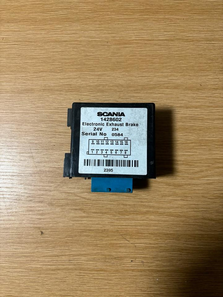 SCANIA Electronic Exhaust Brake Steuergerät 1428602 - كتلة التحكم - شاحنة: صور 1 SCANIA Electronic Exhaust Brake Steuergerät 1428602 - كتلة التحكم - شاحنة: صور 1