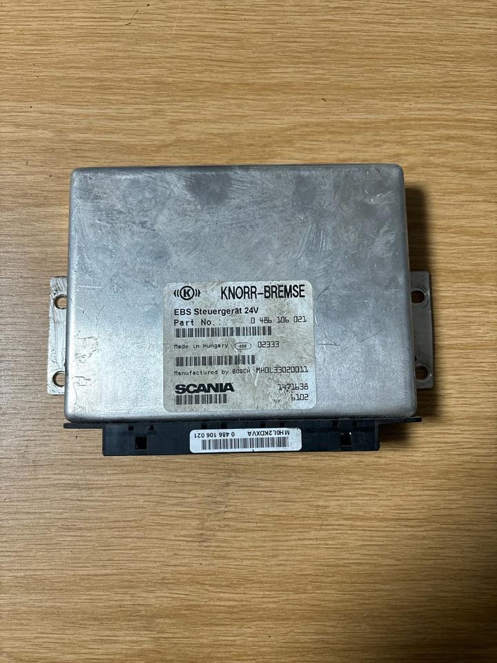 SCANIA KNORR-BREMSE EBS Steuergerät 0486106021 - كتلة التحكم - شاحنة: صور 1 SCANIA KNORR-BREMSE EBS Steuergerät 0486106021 - كتلة التحكم - شاحنة: صور 1