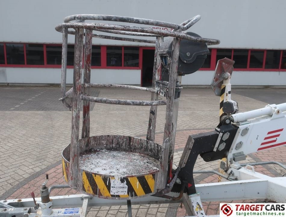 منصة العمل الجوية مقطورة Dino 120T Tow Telescopic Boom Work Lift 1200cm: صور 27