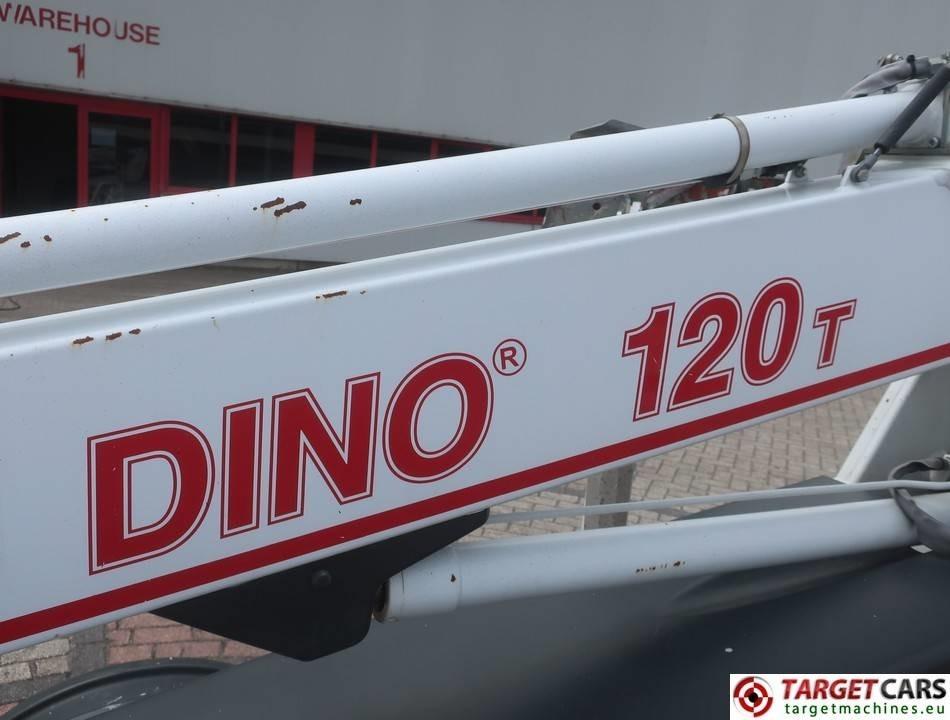 منصة العمل الجوية مقطورة Dino 120T Tow Telescopic Boom Work Lift 1200cm: صور 14