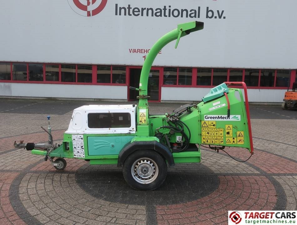 ماكينة تقطيع الأغصان Greenmech Arborist EC16-23MT35 Diesel Wood Chipper 35HP: صور 5