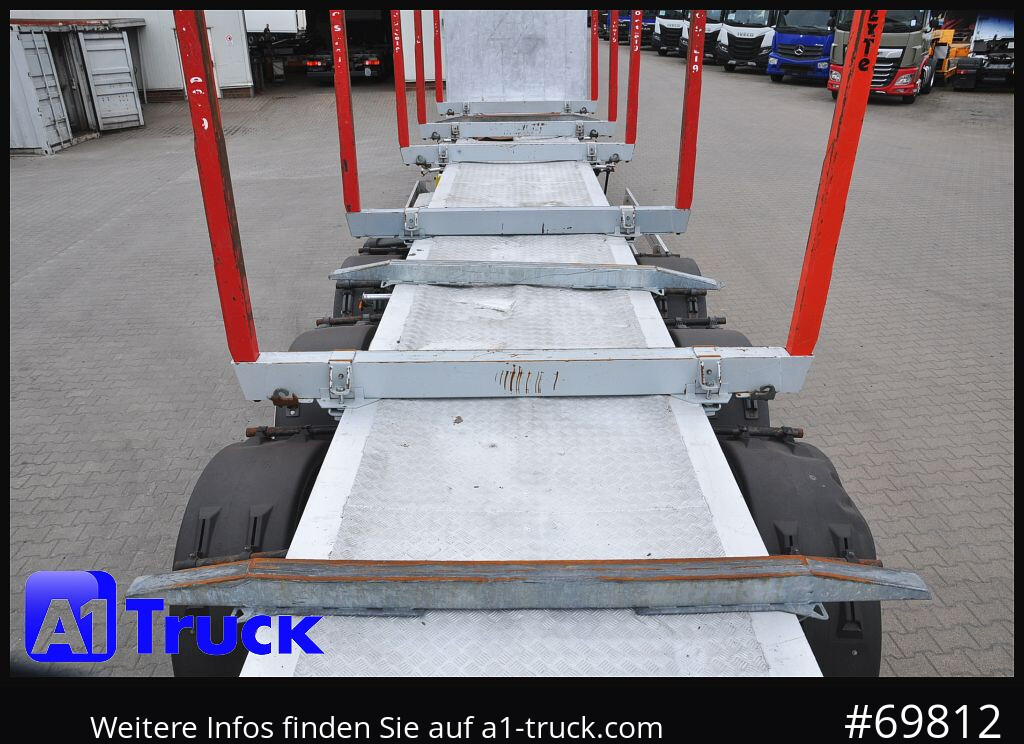 BENALU Timberliner, Vollalu, 2x Liftachse, Lang-Holz, - نصف مقطورة اخشاب: صور 3 BENALU Timberliner, Vollalu, 2x Liftachse, Lang-Holz, - نصف مقطورة اخشاب: صور 3