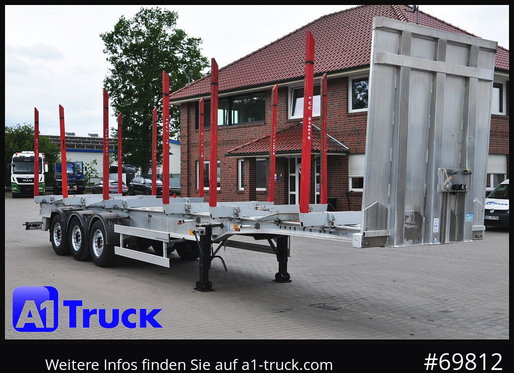 BENALU Timberliner, Vollalu, 2x Liftachse, Lang-Holz, - نصف مقطورة اخشاب: صور 1 BENALU Timberliner, Vollalu, 2x Liftachse, Lang-Holz, - نصف مقطورة اخشاب: صور 1