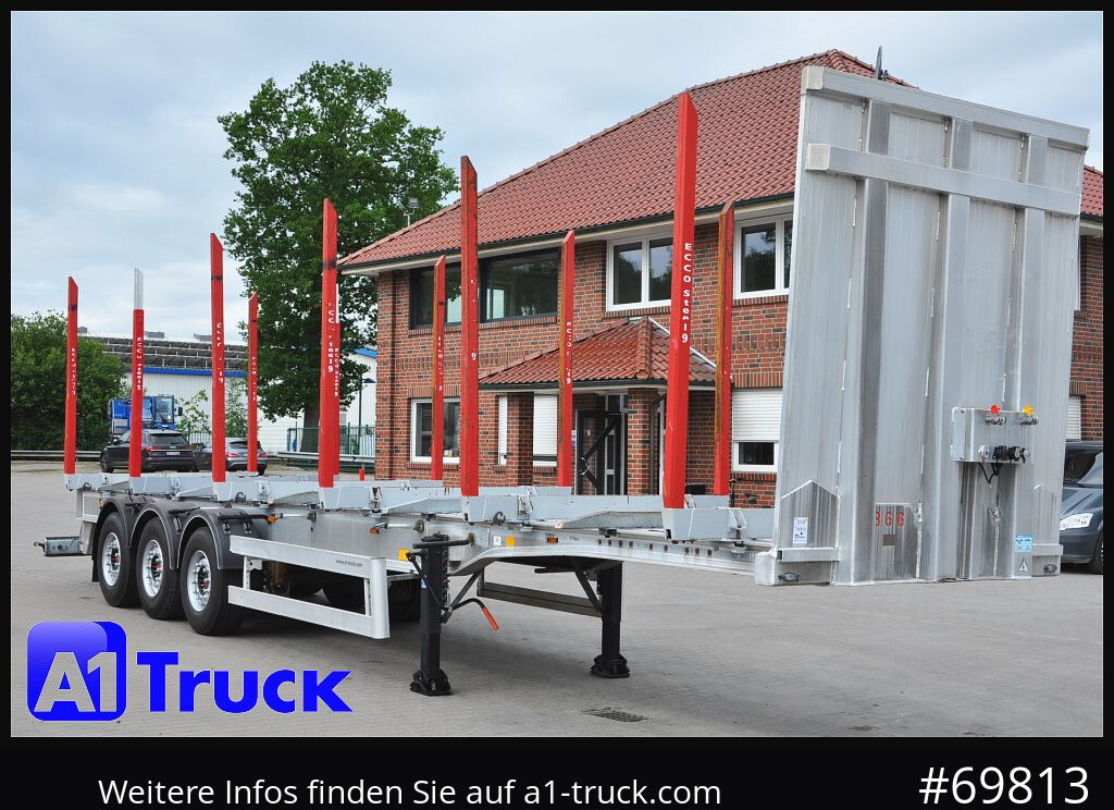 BENALU Timberliner, Vollalu Ecco 2x Liftachse, Lang-Holz, - نصف مقطورة اخشاب: صور 1 BENALU Timberliner, Vollalu Ecco 2x Liftachse, Lang-Holz, - نصف مقطورة اخشاب: صور 1