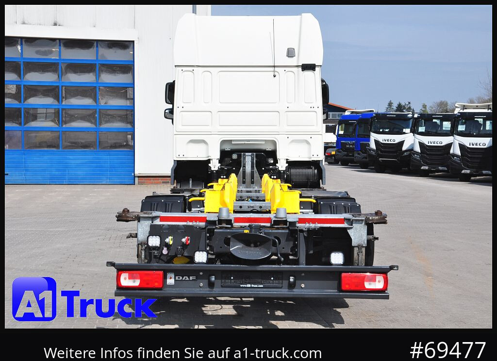 شاحنات الحاويات/ جسم علوي قابل للتغيير شاحنة DAF XF 480 Intarder, Multiwechsler 2x AHK: صور 10