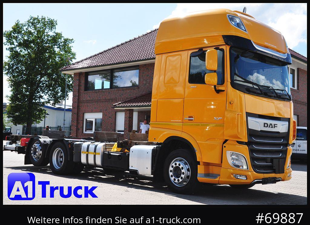 DAF XF 480, MultiBDF, 7,45, Standklima, LBW, - شاحنات الحاويات/ جسم علوي قابل للتغيير شاحنة: صور 1 DAF XF 480, MultiBDF, 7,45, Standklima, LBW, - شاحنات الحاويات/ جسم علوي قابل للتغيير شاحنة: صور 1