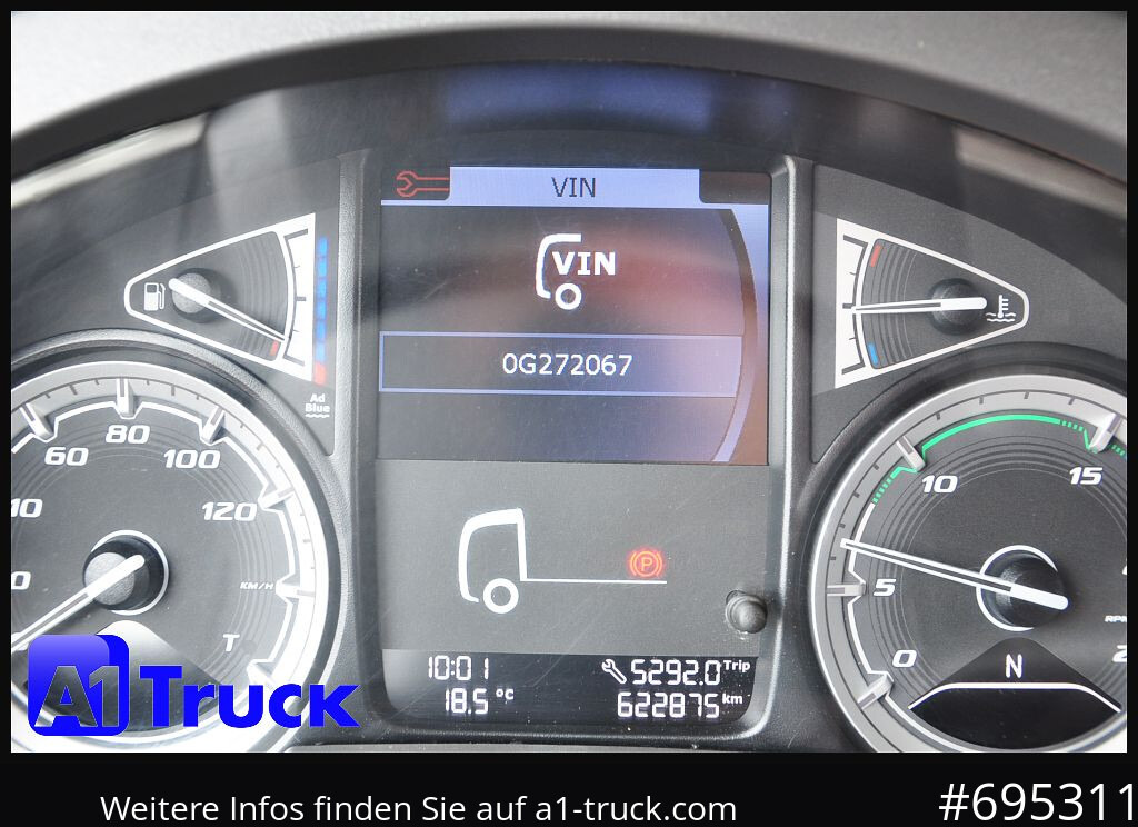 DAF XF 480 SSC, Jumbozug, Lenkachse, Standklima, 120m³ - شاحنة ستارة: صور 4 DAF XF 480 SSC, Jumbozug, Lenkachse, Standklima, 120m³ - شاحنة ستارة: صور 4