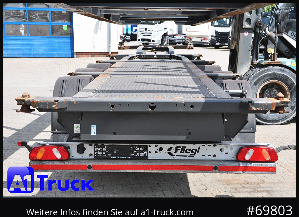 FLIEGL SDS01, Langholz, Containeraufbau, Liftachse, - نصف مقطورة اخشاب: صور 2 FLIEGL SDS01, Langholz, Containeraufbau, Liftachse, - نصف مقطورة اخشاب: صور 2