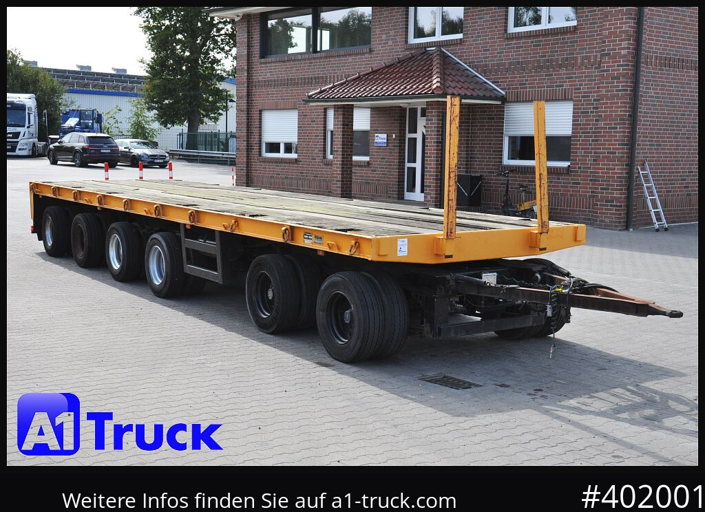 GOLDHOFER 6achs Plattform, Ballast, 60to., Schwerlast, - مقطورات مسطحة: صور 1 GOLDHOFER 6achs Plattform, Ballast, 60to., Schwerlast, - مقطورات مسطحة: صور 1