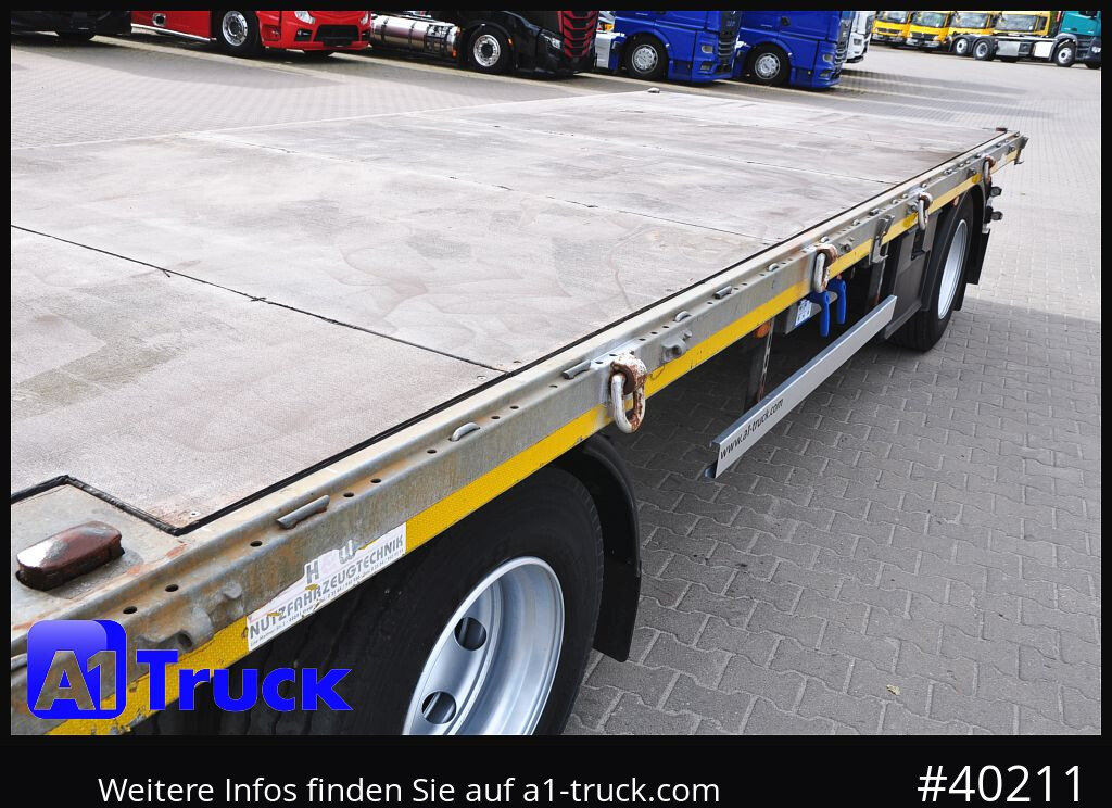 H&W Plattfroma, Twistlock, Container, vezinkt, guter Zustand - نصف مقطورة مسطحة: صور 3 H&W Plattfroma, Twistlock, Container, vezinkt, guter Zustand - نصف مقطورة مسطحة: صور 3
