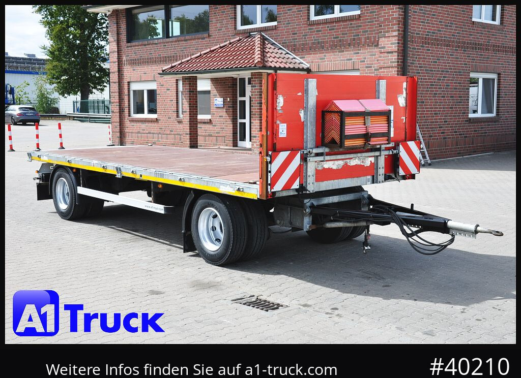H&W Plattfroma, Twistlock, Container, vezinkt, guter Zustand - نصف مقطورة مسطحة: صور 1 H&W Plattfroma, Twistlock, Container, vezinkt, guter Zustand - نصف مقطورة مسطحة: صور 1