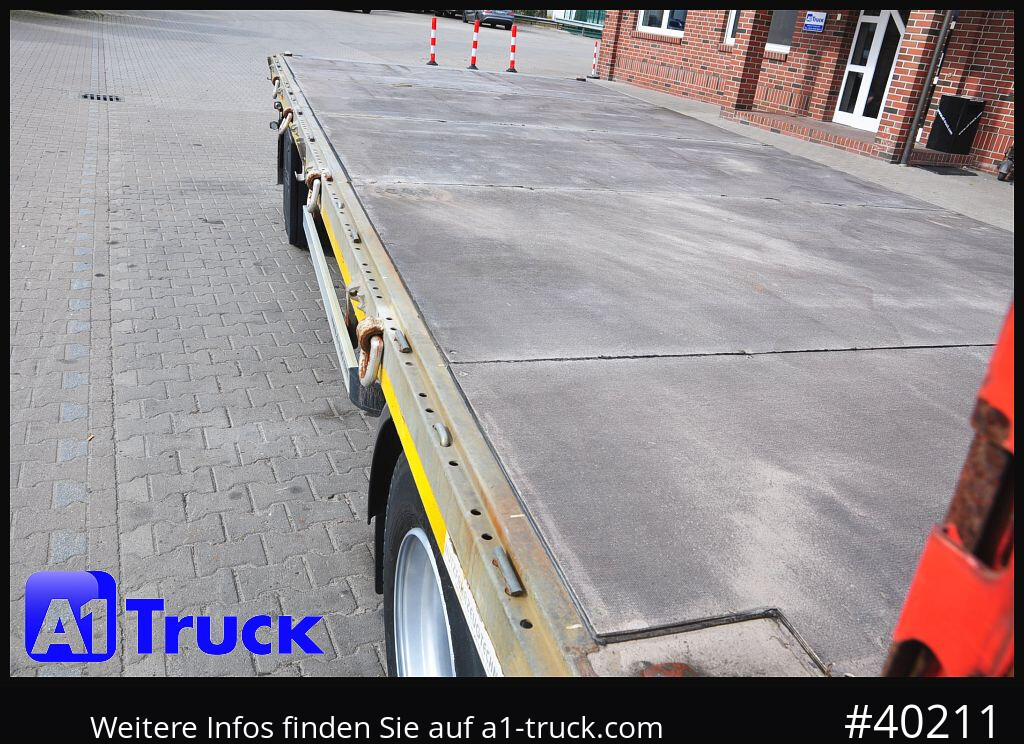 H&W Plattfroma, Twistlock, Container, vezinkt, guter Zustand - نصف مقطورة مسطحة: صور 2 H&W Plattfroma, Twistlock, Container, vezinkt, guter Zustand - نصف مقطورة مسطحة: صور 2