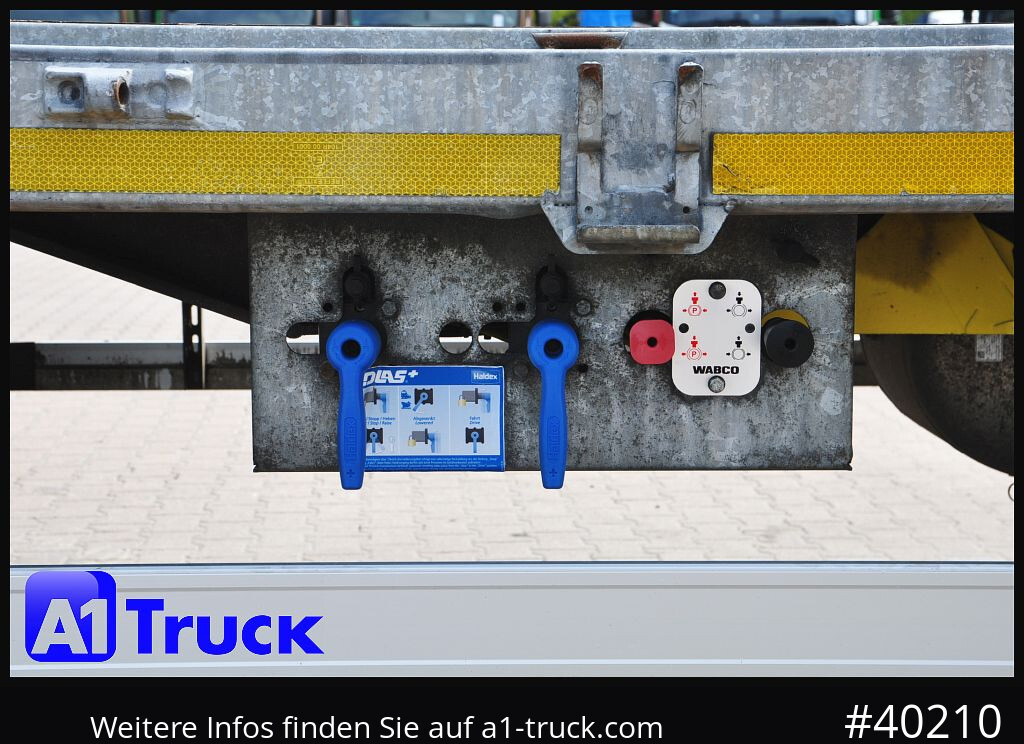 H&W Plattfroma, Twistlock, Container, vezinkt, guter Zustand - نصف مقطورة مسطحة: صور 5 H&W Plattfroma, Twistlock, Container, vezinkt, guter Zustand - نصف مقطورة مسطحة: صور 5