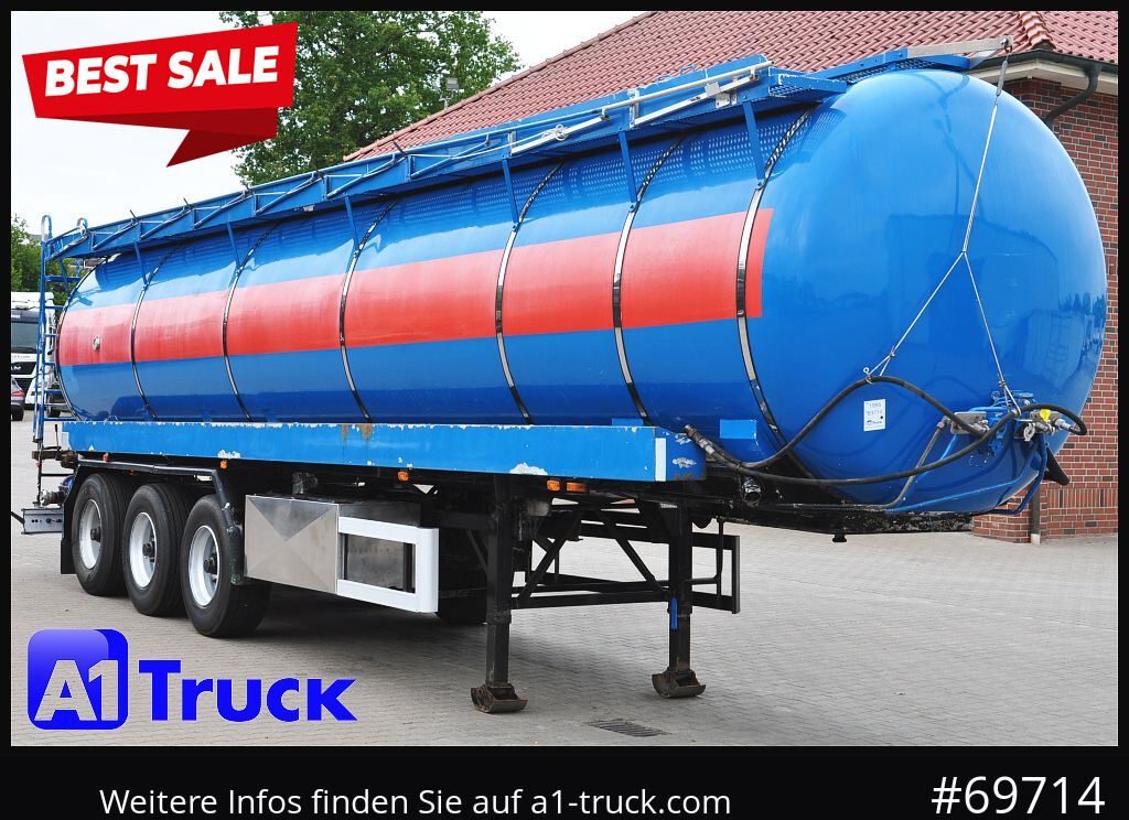 HENDRICKS,GOCH ca 32m³ Vogelsang Pumpe Gülle Sickerwasser - نصف مقطورة صهريج: صور 1 HENDRICKS,GOCH ca 32m³ Vogelsang Pumpe Gülle Sickerwasser - نصف مقطورة صهريج: صور 1