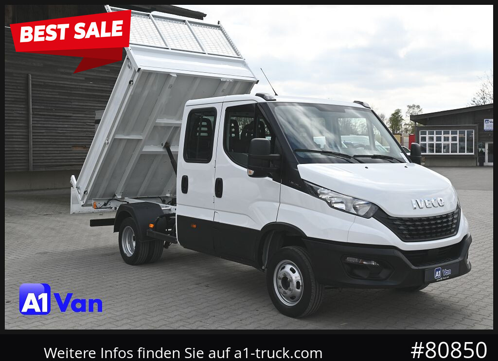 IVECO Daily 35C14 Kipper, Klima, Tempomat, AHK - قلاب صغير, الشاحنات الصغيرة كابينة مزدوجة: صور 1 IVECO Daily 35C14 Kipper, Klima, Tempomat, AHK - قلاب صغير, الشاحنات الصغيرة كابينة مزدوجة: صور 1
