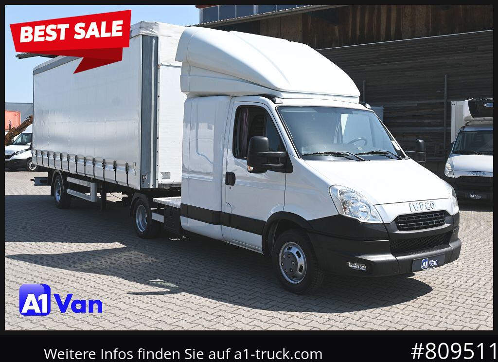 IVECO Daily 50C17 SZM, Klima, Tempomat, Schlafplatz - الشاحنات الصغيرة ستائر: صور 1 IVECO Daily 50C17 SZM, Klima, Tempomat, Schlafplatz - الشاحنات الصغيرة ستائر: صور 1