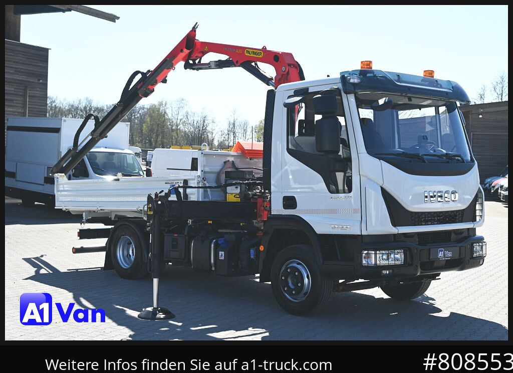 IVECO Eurocargo 80E22 Kipper Kran, Palfinger, Klima, Luftfederung - قلابات, شاحنة كرين: صور 1 IVECO Eurocargo 80E22 Kipper Kran, Palfinger, Klima, Luftfederung - قلابات, شاحنة كرين: صور 1
