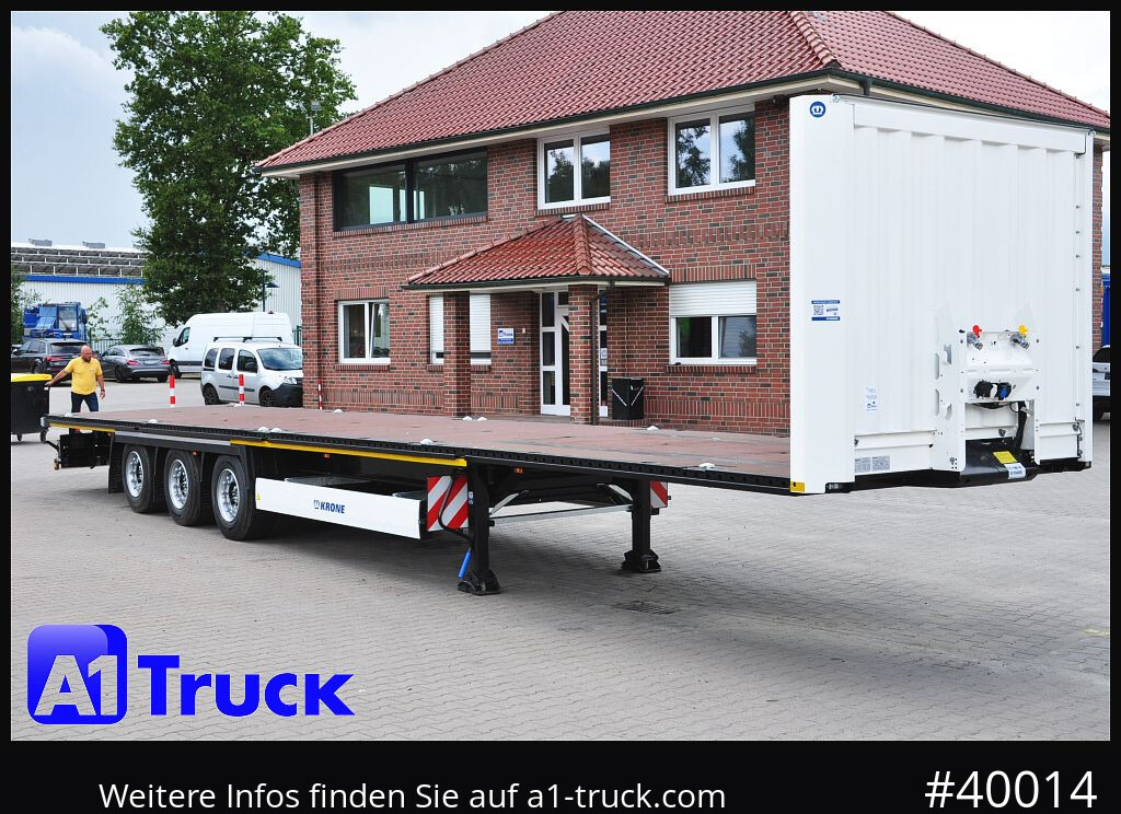 KRONE 5 x SD, Mega, Twistlock, Container, NEU - نصف مقطورة مسطحة: صور 1 KRONE 5 x SD, Mega, Twistlock, Container, NEU - نصف مقطورة مسطحة: صور 1
