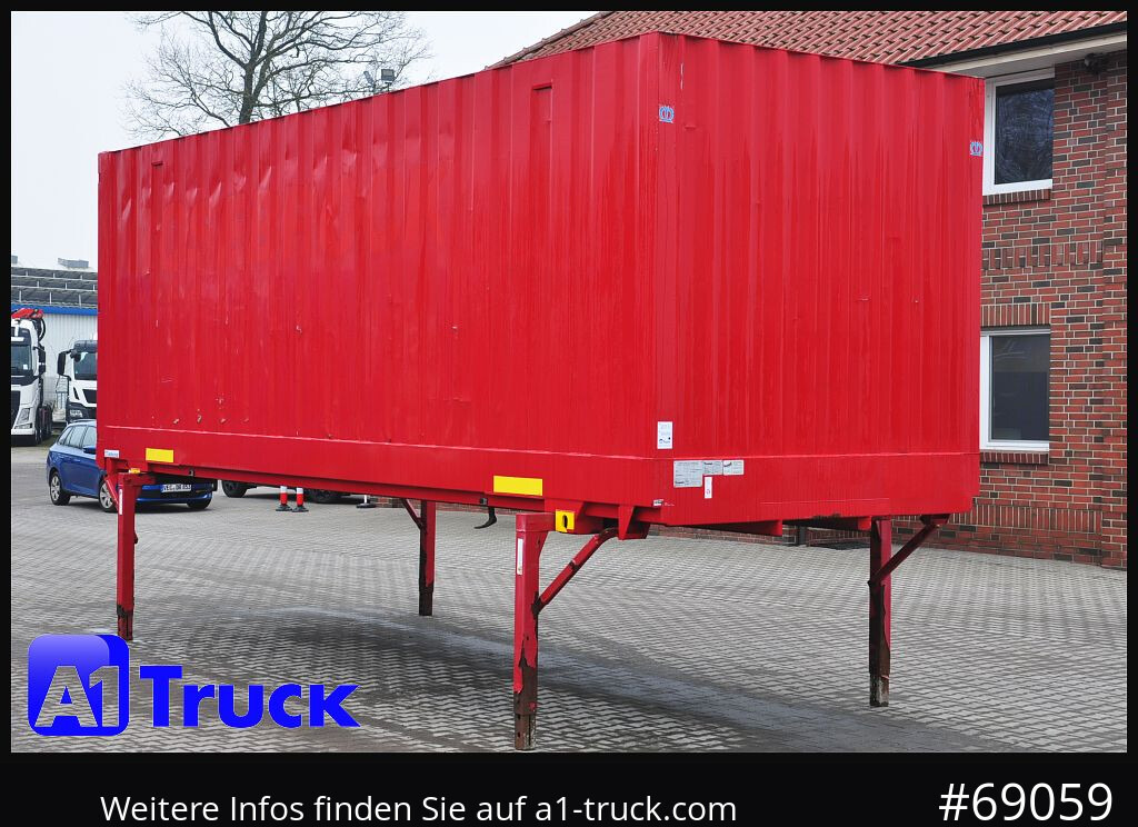 KRONE BDF 7,45 Wechselbrücke Koffer, Zurrösen in den Seitenwänden - بصندوق مغلق: صور 1 KRONE BDF 7,45 Wechselbrücke Koffer, Zurrösen in den Seitenwänden - بصندوق مغلق: صور 1