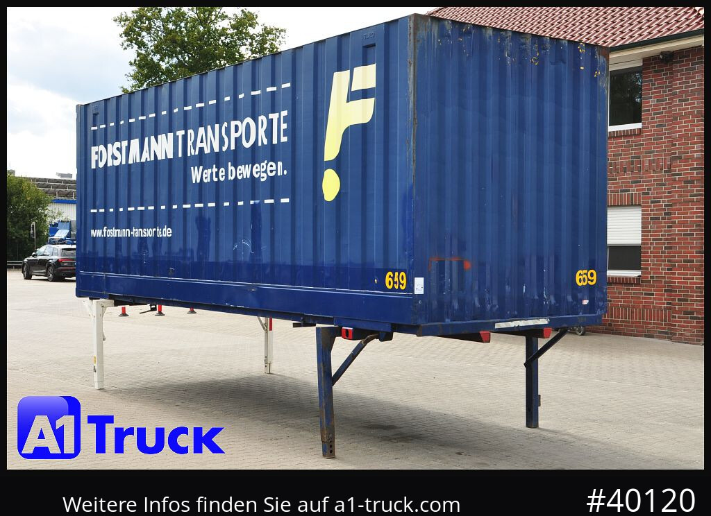 KRONE BDF 7,82 Container, 2700mm Innenhöhe, Portaltür - حاوية شحن: صور 1 KRONE BDF 7,82 Container, 2700mm Innenhöhe, Portaltür - حاوية شحن: صور 1